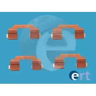 Комплект монтажный тормозных колодок BMW: 1(E88, E82,E81,E87) 04-/08- MINI: Mini (R60,R55,R56,R50, R53) 01-/06-/10- NISSAN: Note 06-, Micra 03-/10-RENAULT: Modus 04-, Clio 05- фото