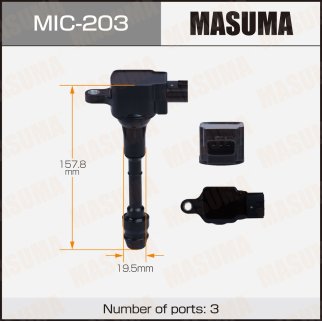 Катушка зажигания Masuma MIC-203 фото