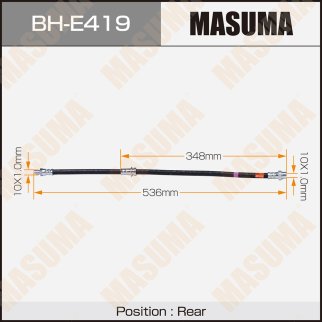 Шланг тормозной Masuma BH-E419 фото