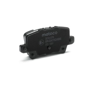 Колодки тормозные задние дисковые к-кт metaco 3010-078 фото 2