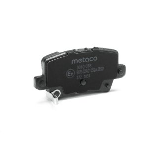 Колодки тормозные задние дисковые к-кт metaco 3010-078 фото 3