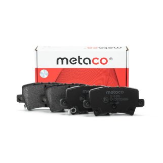 Колодки тормозные задние дисковые к-кт metaco 3010-078 фото