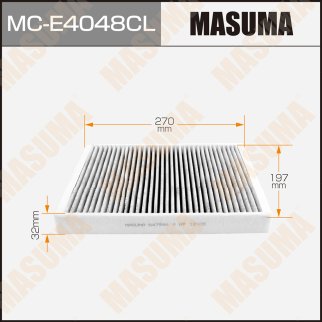 Фильтр салона Masuma MC-E4048CL фото