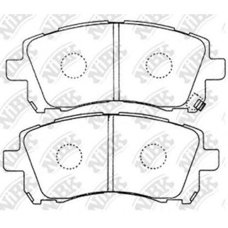 Колодки тормозные передние к-кт NiBK PN7390 фото