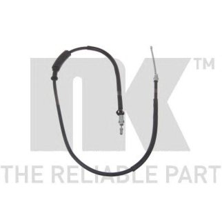 Трос стояночного тормоза задний правый / FIAT Punto (барабанные тормоза) 93~00 фото