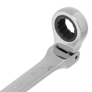 Ключ комбинированный 12мм трещоточный шарнирный MATRIX фото 1