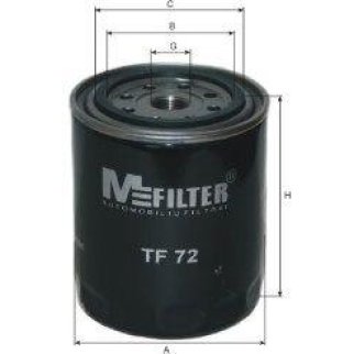 Фильтр масляный M-Filter _TF72 фото