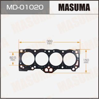 Прокладка ГБЦ Masuma MD-01020 фото