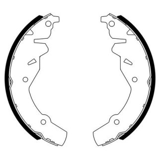 Колодки барабанные к-кт TRIALLI GF 4631 фото 4