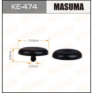 Клипса автомобильная MASUMA 474-KE фото