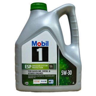 Масло моторное MOBIL 1 ESP 0W30 синт. 4л фото