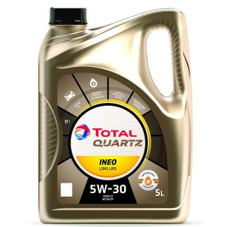 Масло моторное TOTALENERGIES Quartz Ineo Long Life 5W-30 синтетическое 5 л 213819 фото