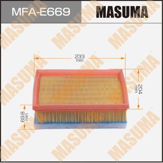 Фильтр воздушный Masuma MFA-E669 фото