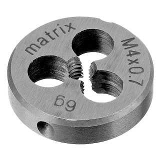 Плашка М4 х 0,7 мм, Р6М5 // MATRIX фото