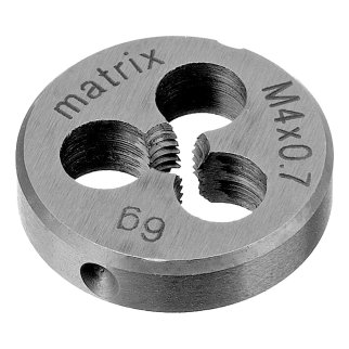 Плашка М4 х 0,7 мм, Р6М5 // MATRIX фото