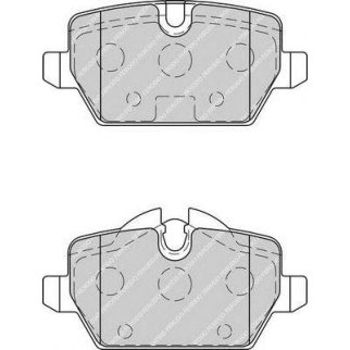 Колодки тормозные к-кт FERODO FDB1806 фото