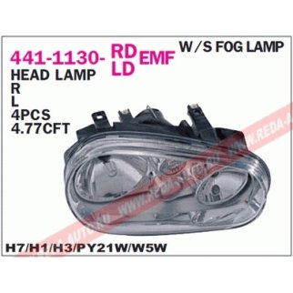 Фара левая DEPO 441-1130L-LDEMF фото