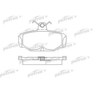 Колодки тормозные PATRON PBP398 фото
