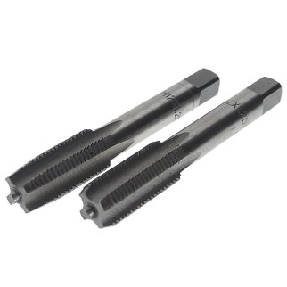 Метчик М12х1,25 (2шт) в пласт. футляре ЭВРИКА фото