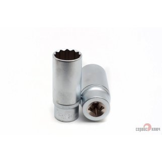 Головка торцевая 24 1/2&quot; 12гр глубокая СЕРВИС КЛЮЧ фото