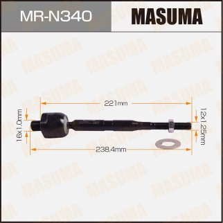 Тяга рулевая Masuma MR-N340 фото