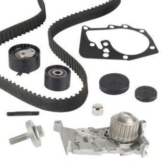 Насос водяной (помпа) + к-кт ремня ГРМ metelli 30-0724-1 фото