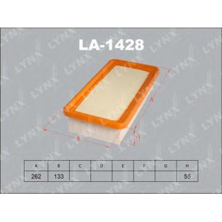 Фильтр воздушный LYNXauto LA-1428 фото