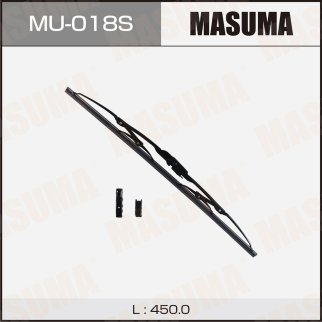 Щетка стеклоочистителя 450 мм каркасная 1 шт MASUMA WIPER BLADE MU-018S фото
