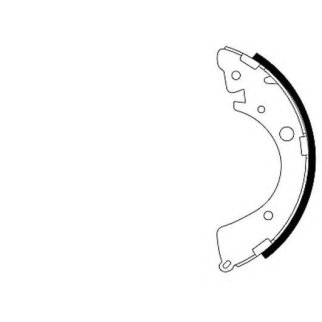 Колодки барабанные к-кт Hella 8DB 355 001-651 фото