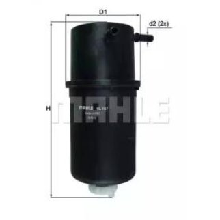 Фильтр топливный KNECHT KL 787 фото