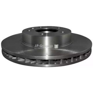 Диск тормозной передний вентилируемый JP Group 1163105070 фото