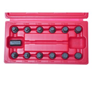 Набор вставок для маслосливных пробок (в кейсе) 13 предметов JTC /1/20 фото 2