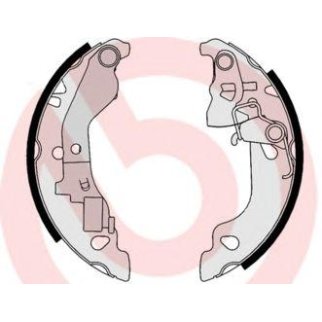 Колодки тормозные задние к-кт brembo S 23 520 фото