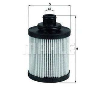 Фильтр масляный KNECHT OX 418 D фото