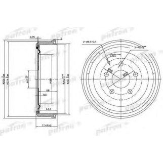 Барабан тормозной фото