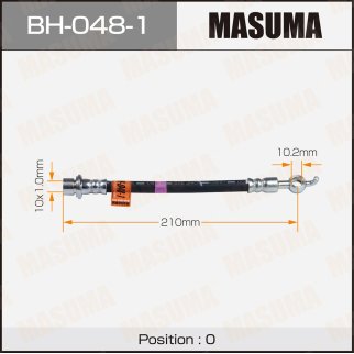 Шланг тормозной Masuma BH-048-1 фото