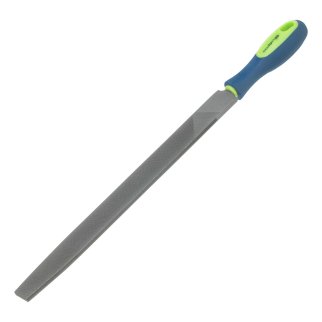 Напильник 300мм плоский №2 двухкомпонентная рукоятка СИБРТЕХ фото