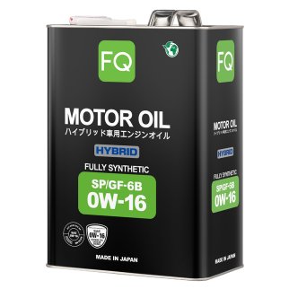 Масло моторное FQ FULLY SYNTHETIC 0W-16 SP/GF-6B 4л. фото