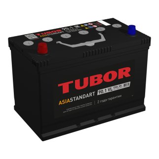 Аккумуляторная батарея TUBOR ASIA STANDART 6СТ90 прям. 306х175х221 750A D31R фото