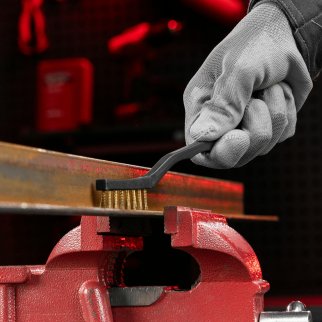 Набор щеток, 3 шт. металлические с пластмассовой ручкой, малые MATRIX 74860 фото 10