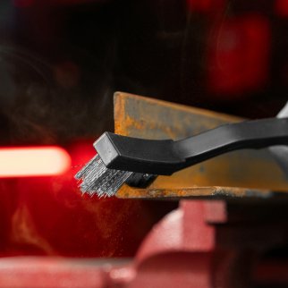 Набор щеток, 3 шт. металлические с пластмассовой ручкой, малые MATRIX 74860 фото 12