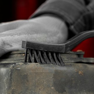 Набор щеток, 3 шт. металлические с пластмассовой ручкой, малые MATRIX 74860 фото 1