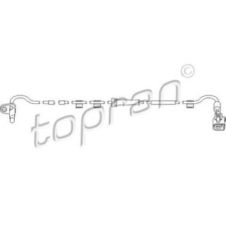 Датчик ABS задний левый topran 303960755 фото