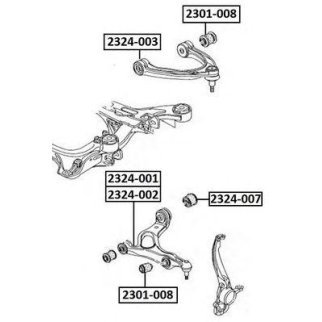 РЫЧАГ ПЕРЕДНИЙ НИЖНИЙ ПРАВЫЙ фото