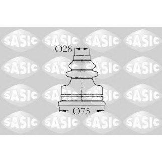 Пыльник ШРУСа внутр. пер SASIC 2873773 фото