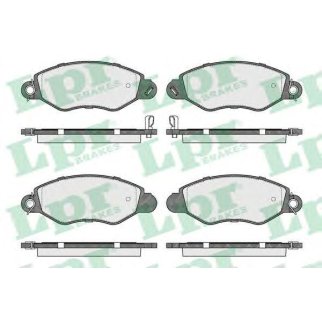 Колодки тормозные передние к-кт Lpr 05P994 фото
