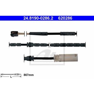 Датчик износа колодок ATE 24.8190-0286.2 фото