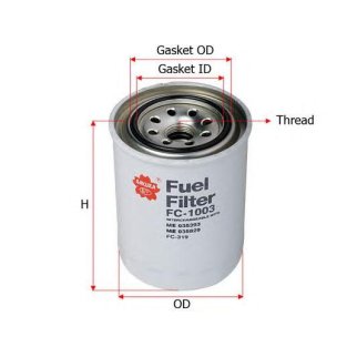 Фильтр топливный SAKURA FC1003 фото