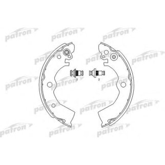 Колодки барабанные к-кт PATRON PSP412 фото