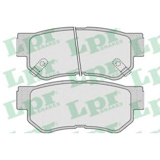Колодки тормозные задние дисковые к-кт Lpr 05P848 фото